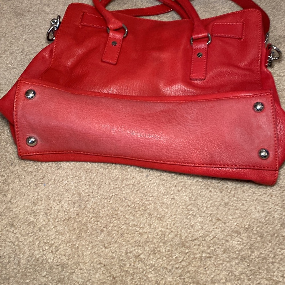 MICHAEL Michael Kors Red Leather Handbag - Picture 4 of 6